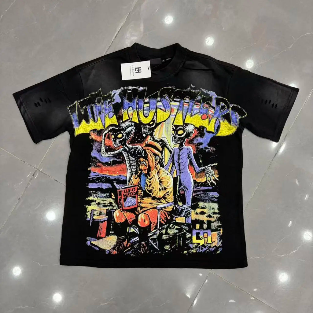 LIFE HUSTLERS Y2K Men T-shirt