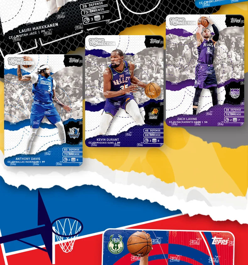 2025 NBA Match Attax Trading Card Game – Topps Official Basketball Battle Cards Booster Pack