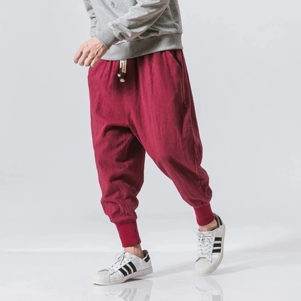 Men's Cotton Streetwear Joggers