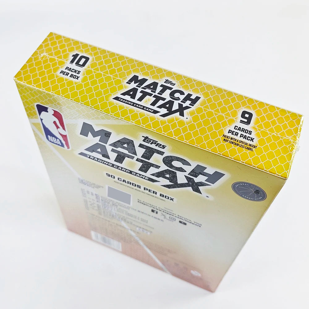 KAYOU 2025 NBA Basketball Trading Card Game - Match Attax Topps Super Pack with 90 Cards Exciting Inserts And Gold Foil