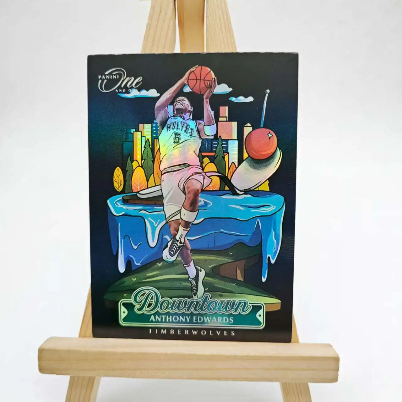 SPORTS DIY homemade Basketball trading cards James Curry Doncic Wembanyama Durant downtown kaboom laser Color explosion gifts