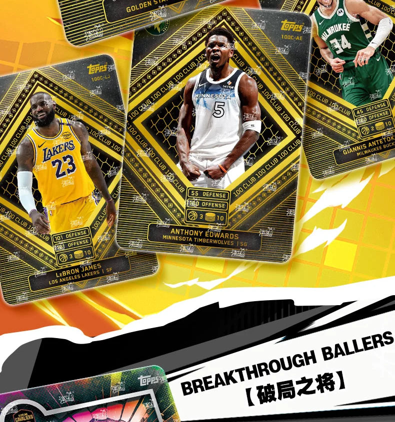 2025 NBA Match Attax Trading Card Game – Topps Official Basketball Battle Cards Booster Pack