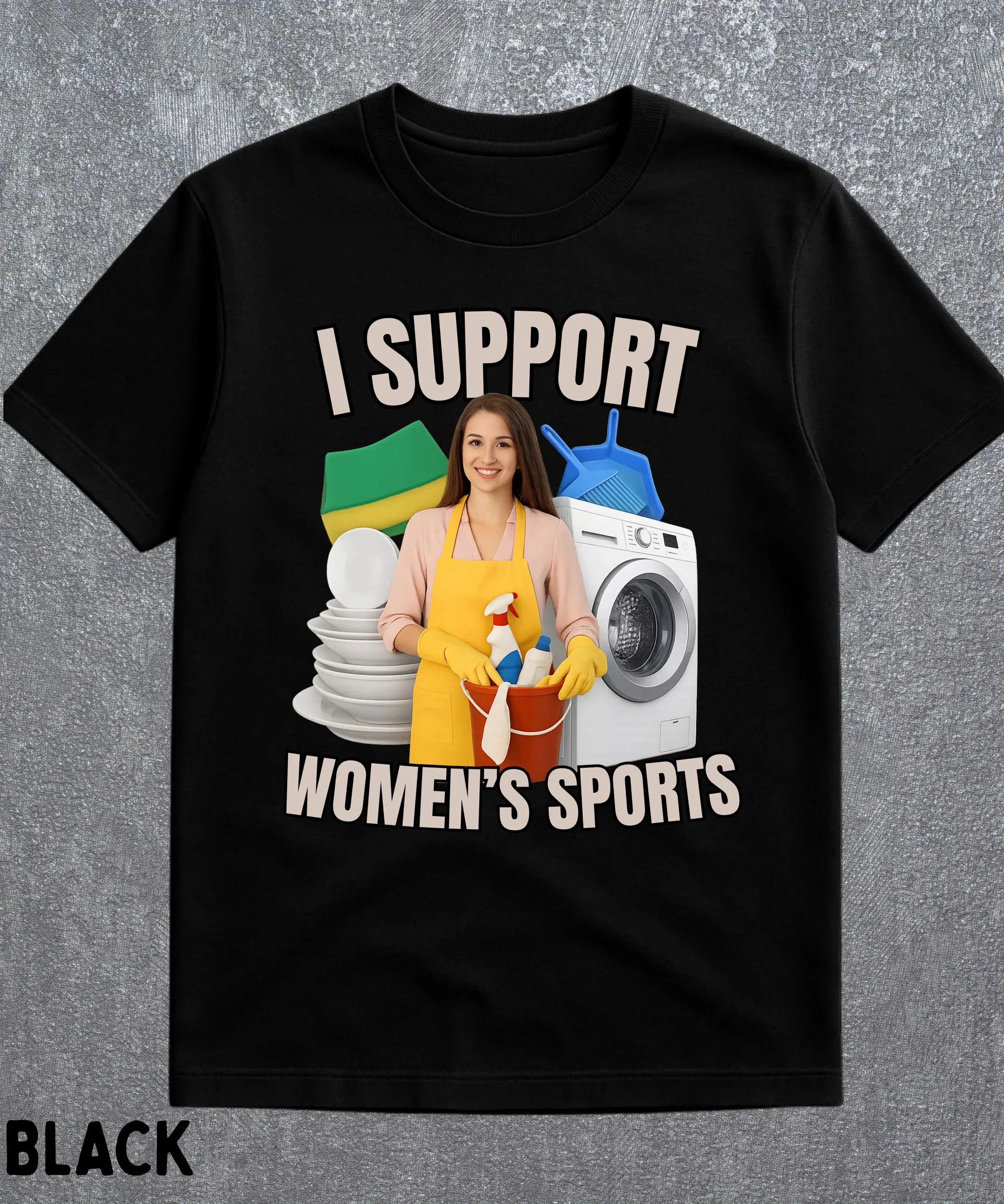 Men's I Support Women's Sports T Shirt