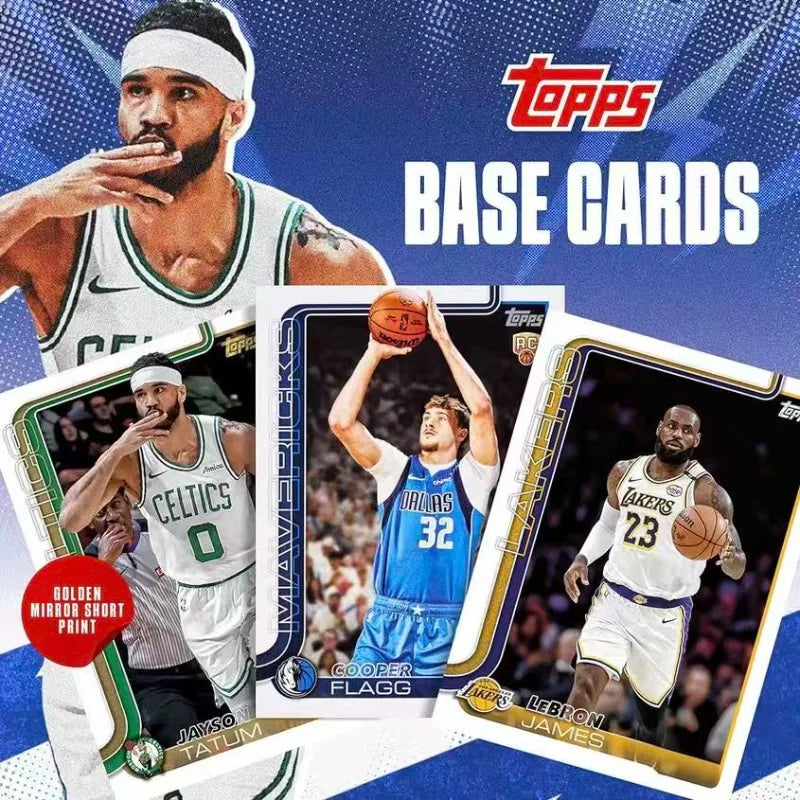 2025-2026 Genuine Topps NBA Flagship Holiday Basketball Star Cards Collection Limited Edition Fans Gift Toys