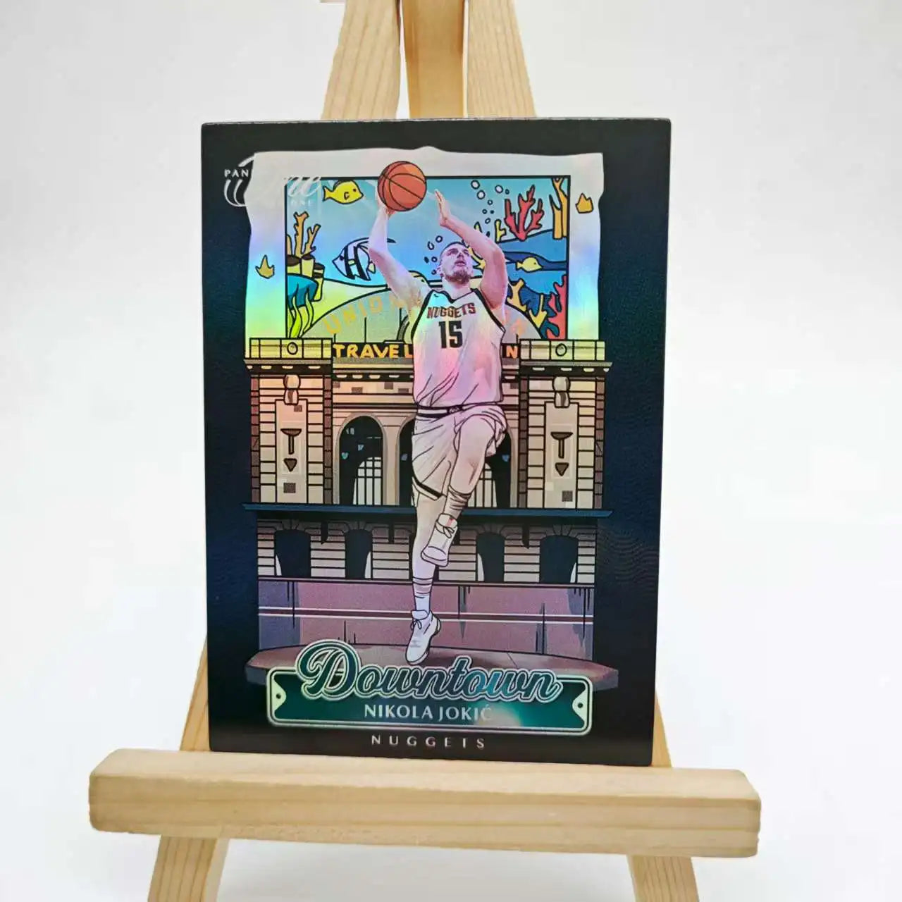 SPORTS DIY homemade Basketball trading cards James Curry Doncic Wembanyama Durant downtown kaboom laser Color explosion gifts