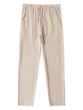 Casual Cotton Linen Chino Baggy Sweatpants