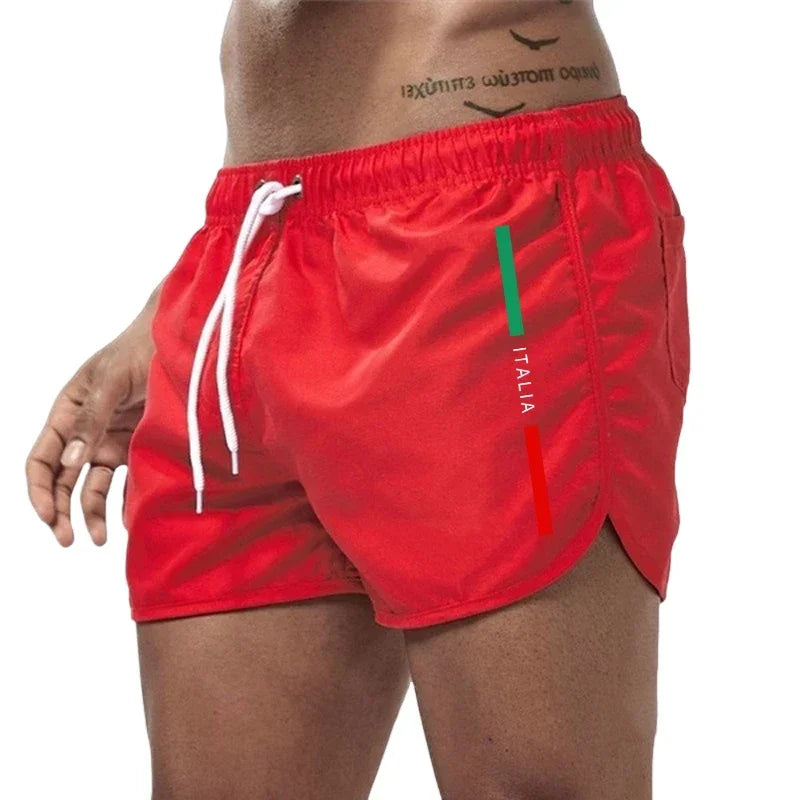 Men's summer fun swim trunks
