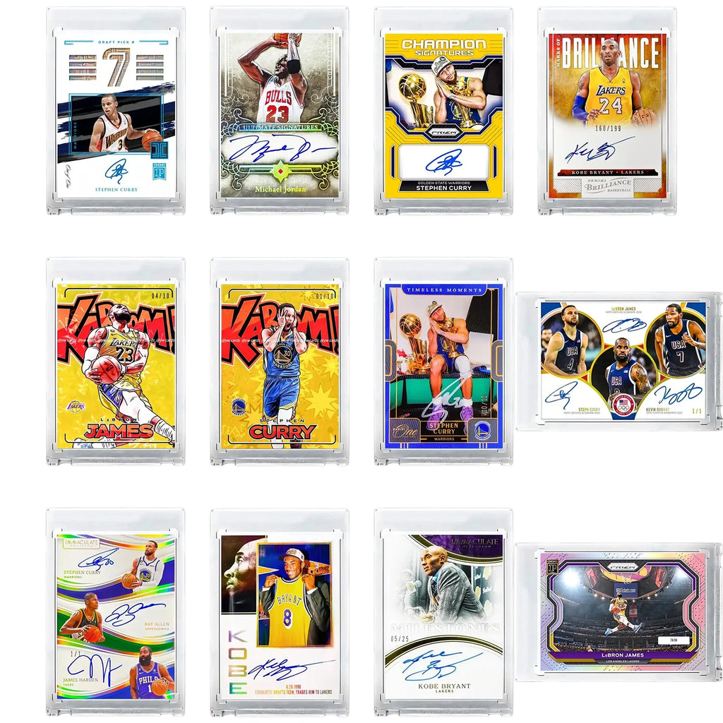 Basketball DIY Jordan Curry Kobe James KD Auto Basketball Trading Cards Hot Sale Basketball Exclusive Hobby Collection Cards