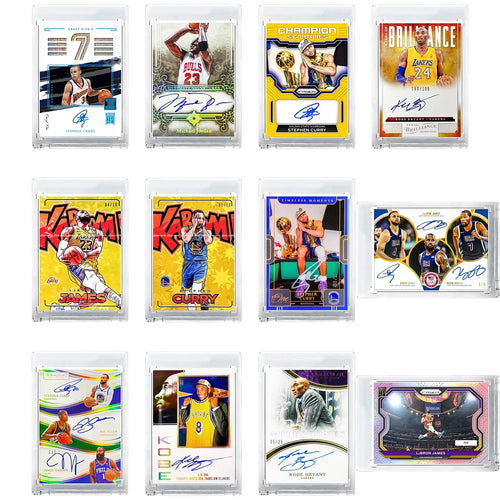Basketball DIY Jordan Curry Kobe James KD Auto Basketball Trading Cards Hot Sale Basketball Exclusive Hobby Collection Cards