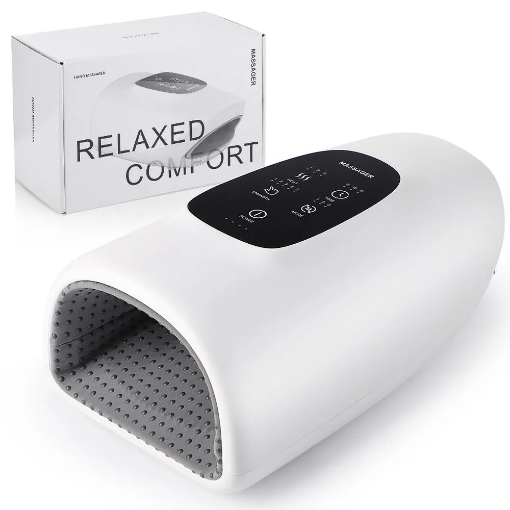 Electric Hand Massager Air Bag Air Compression Massage Intelligent Kneading Constant Temperature Heating Palm Massage Machine