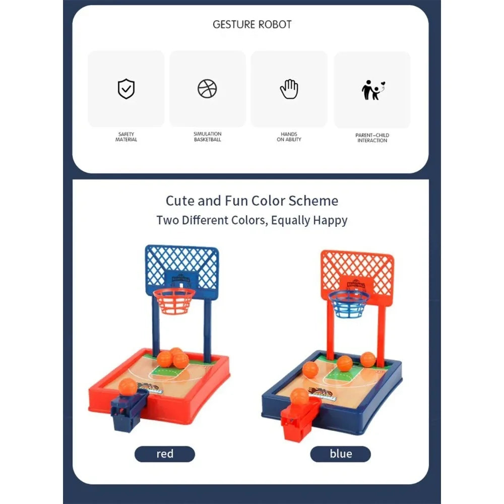 Basketball Game.Mini Desktop Tabletop Portable Travel Or Office Game Set for Indoor Or Outdoor. Fun Sports Novelty Toy Or Gift