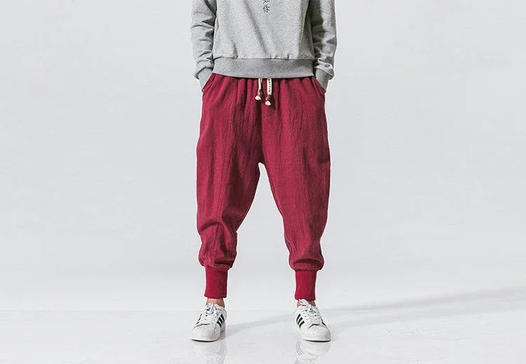 Men's Cotton Streetwear Joggers