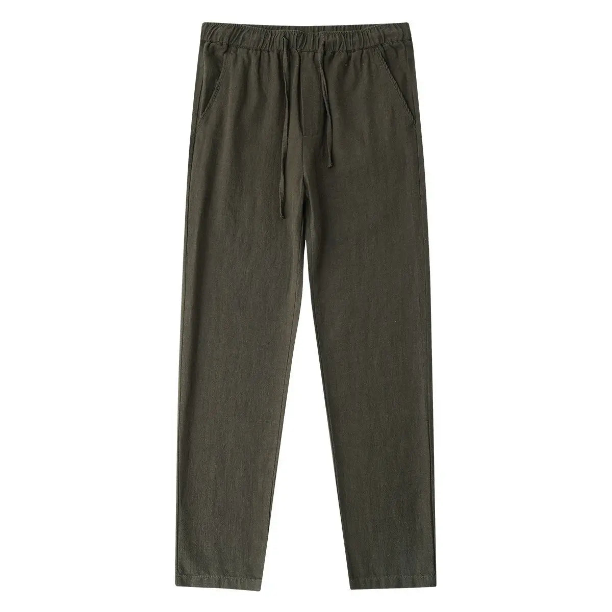 Casual Cotton Linen Chino Baggy Sweatpants