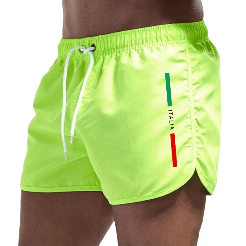 Men's summer fun swim trunks