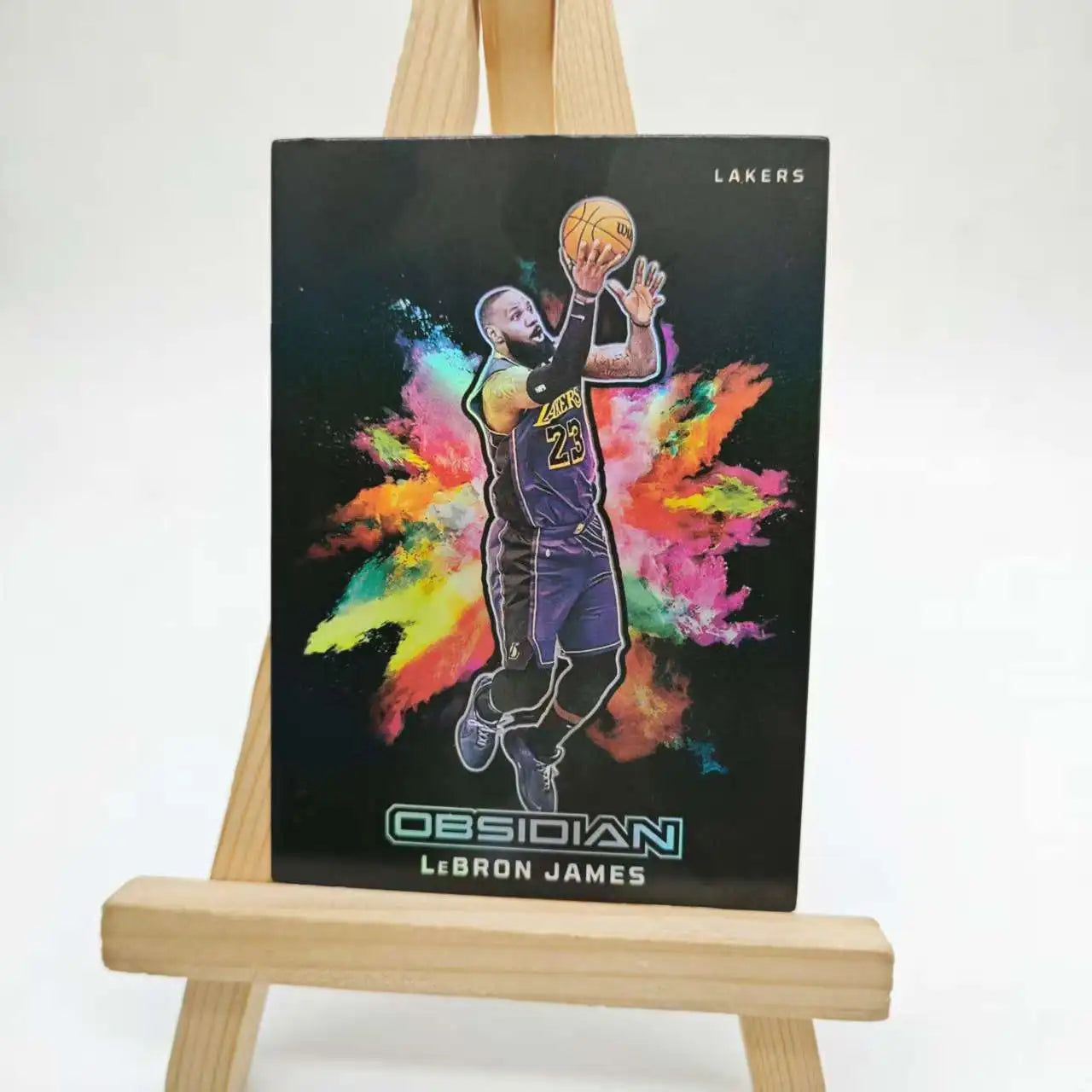 SPORTS DIY homemade Basketball trading cards James Curry Doncic Wembanyama Durant downtown kaboom laser Color explosion gifts