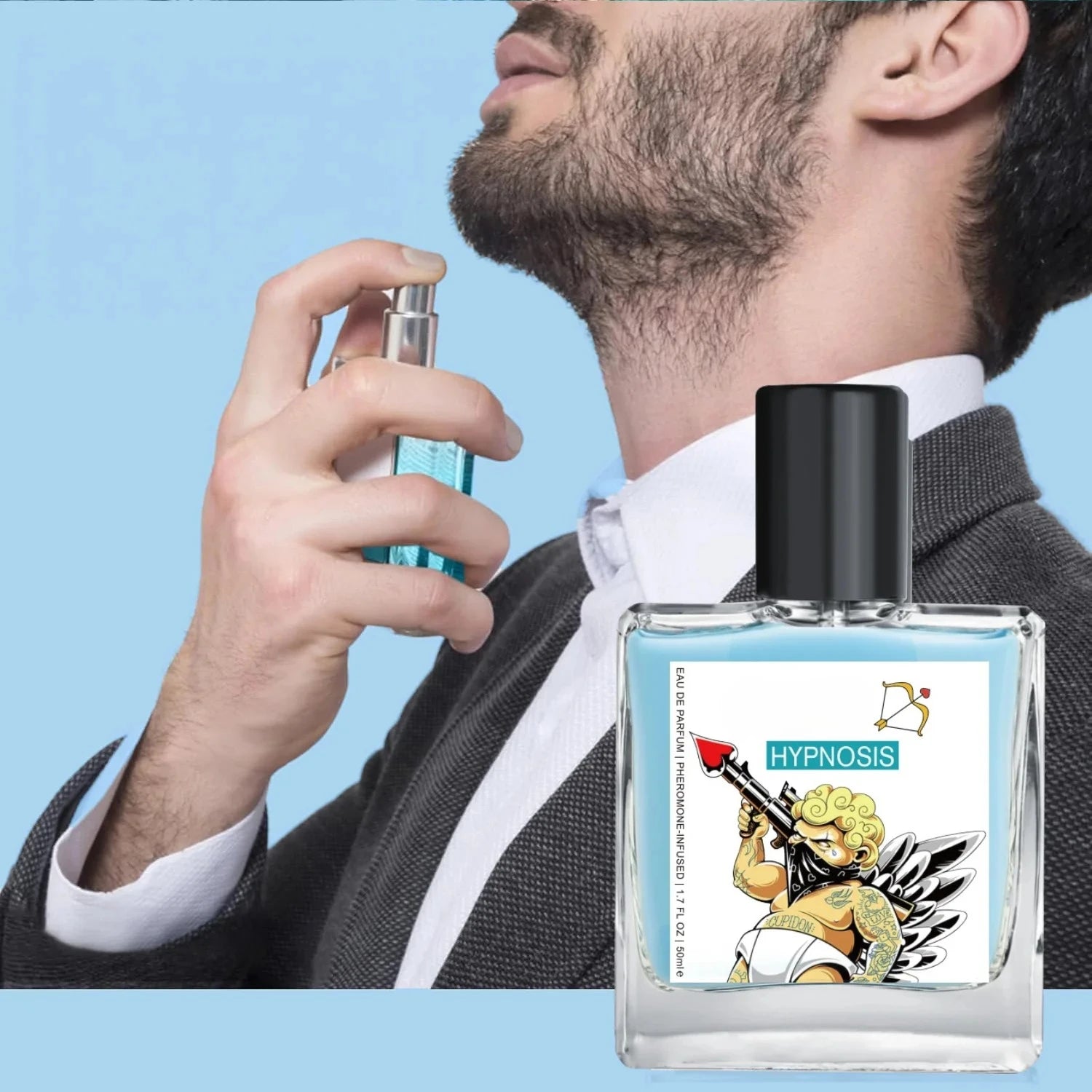 50ML Hypnosis Perfume Long Lasting Pheromone Fragrance Perfume Cologne for Men and Women Light Cologne Fragrance