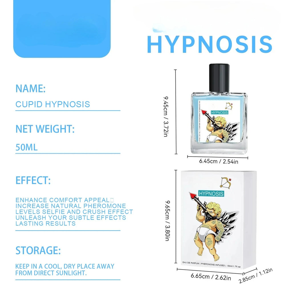 50ML Hypnosis Perfume Long Lasting Pheromone Fragrance Perfume Cologne for Men and Women Light Cologne Fragrance