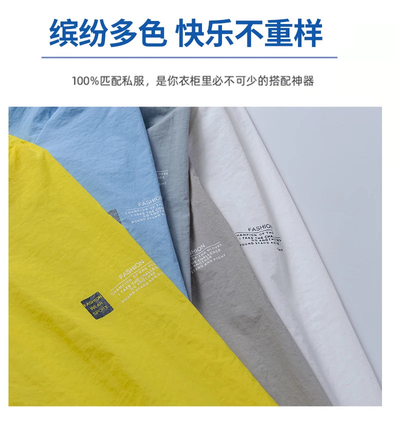 Hooded Jacket Men, Sun Protection Clothing, Quick Dry Skin Windbreaker