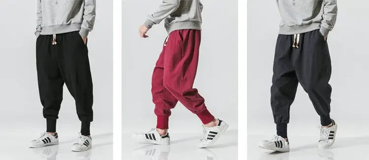 Men's Cotton Streetwear Joggers