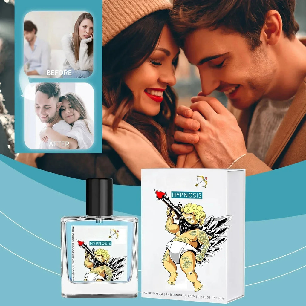 50ML Hypnosis Perfume Long Lasting Pheromone Fragrance Perfume Cologne for Men and Women Light Cologne Fragrance