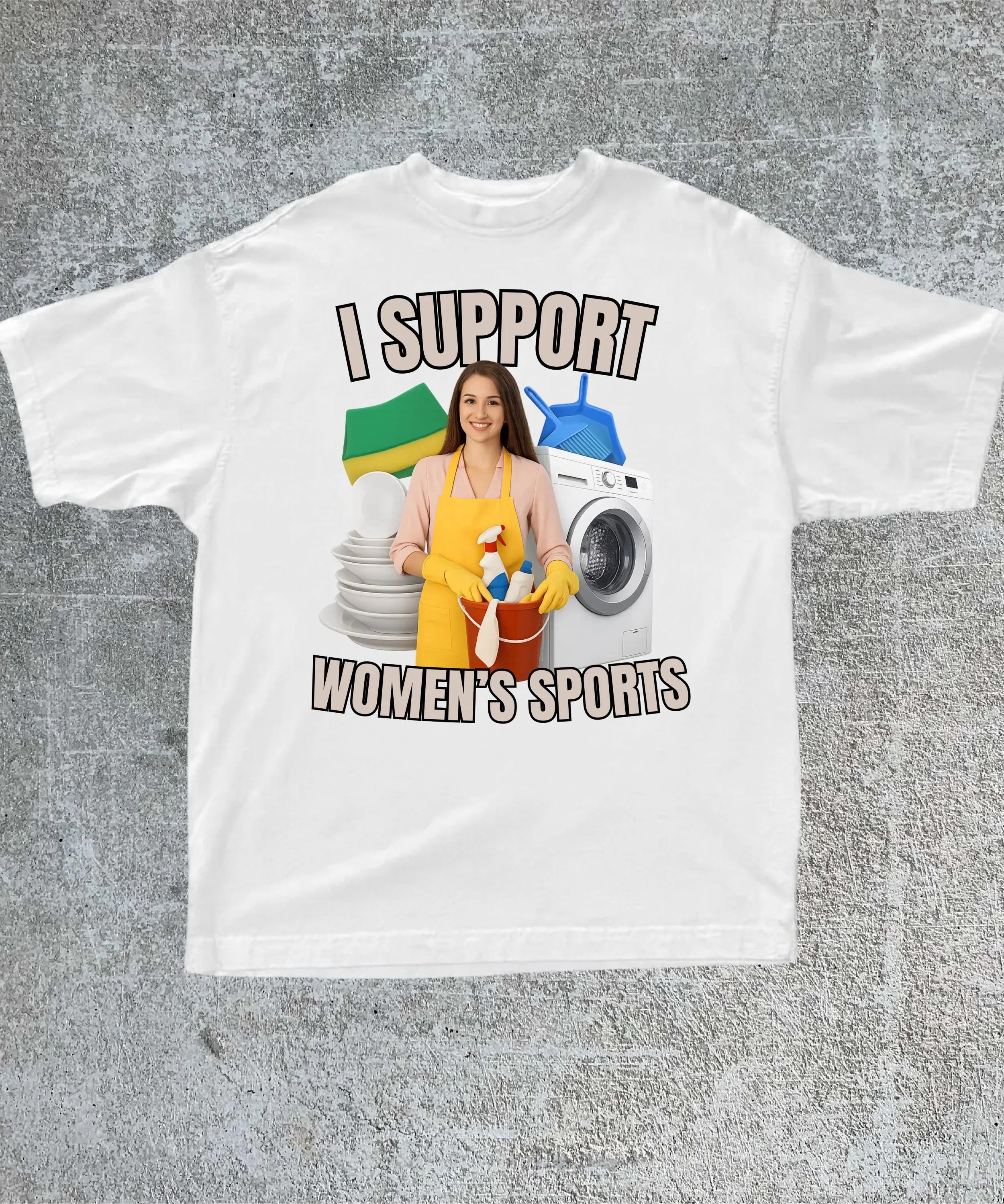 Men's I Support Women's Sports T Shirt