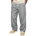 Men's Elastic Waist Jogger Pants with Side Pockets