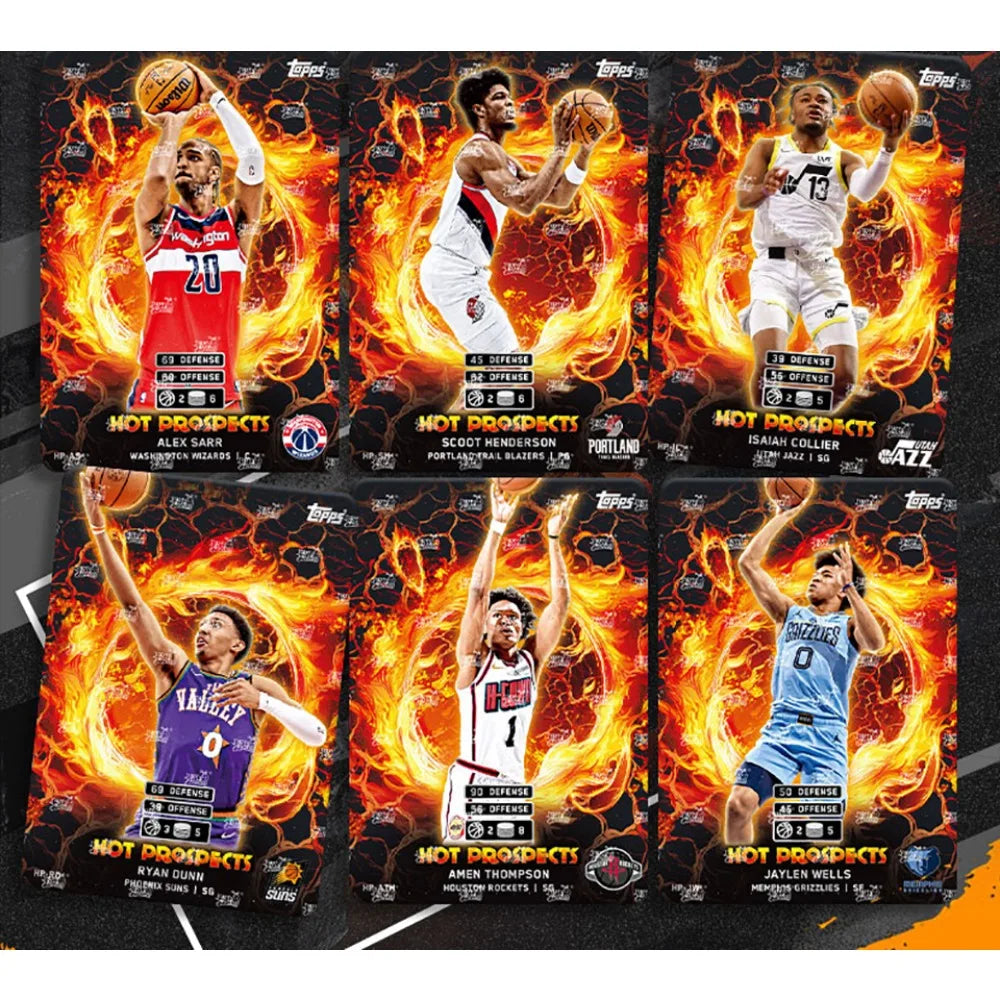 Original KAYOU NBA Collection Cards MATCH ATTAX Energy Pack Professional Basketball Star Battle Cards Booster Box Birthday Gifts