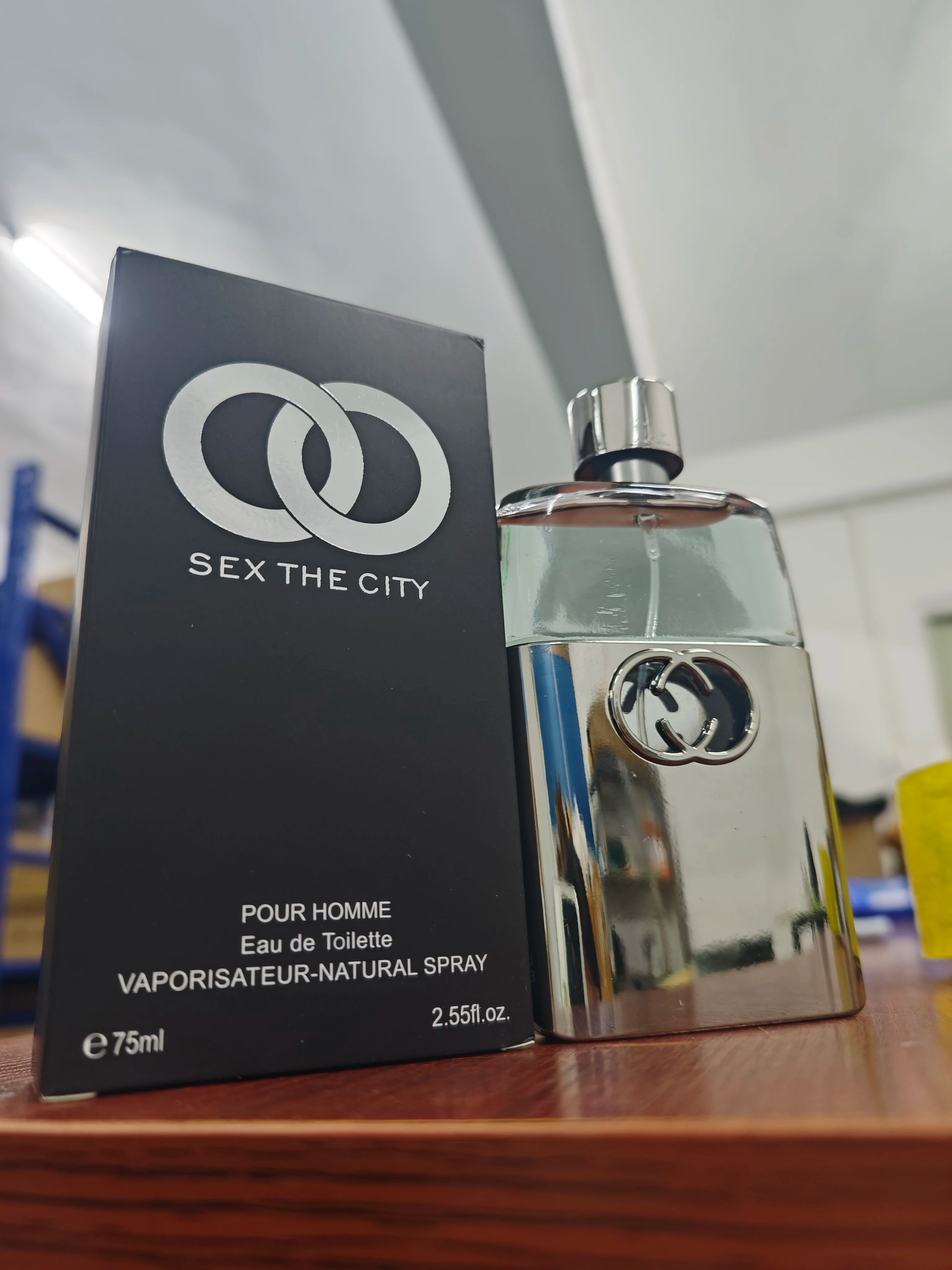 Pheromone Perfume Cologne Men's and Women's Light Fragrance Guilty Black Men's Cologne - Fresh Woody and Sandalwood Scent hombre