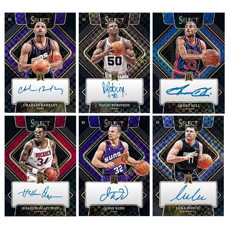 Diy Homemade Panini Basketball Star Card Barkley David Robinson Doncic Jason Kidd Jokic Collection Card Toys Gift