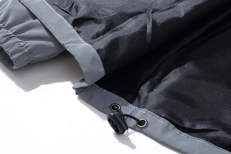 Night Reflective Windbreaker Hooded Jacket
