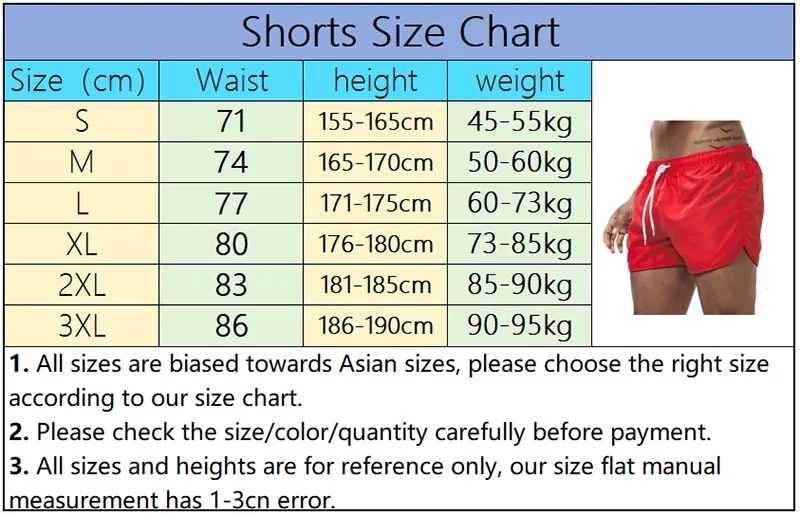 Men's summer fun swim trunks