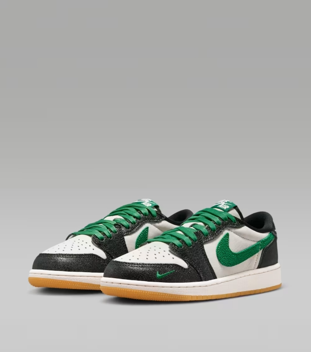 Air Jordan 1 Retro Low OG "Phantom and Pine Green"