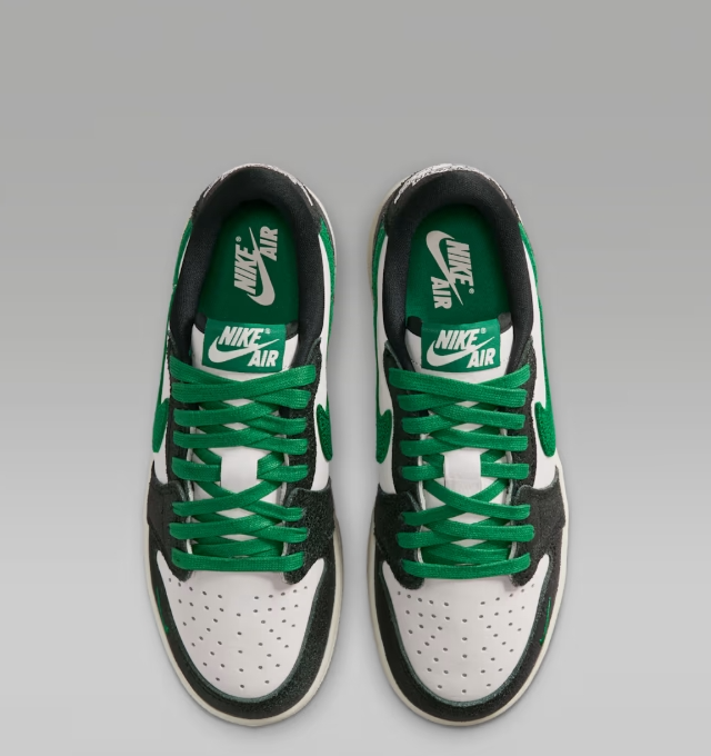 Air Jordan 1 Retro Low OG "Phantom and Pine Green"